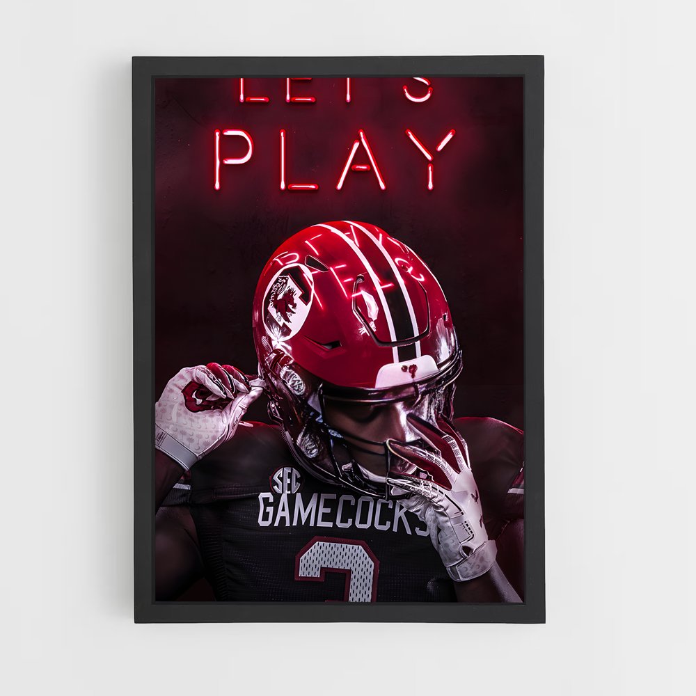 Poster Gamecock Glory – affiche Baseball (vue 2)